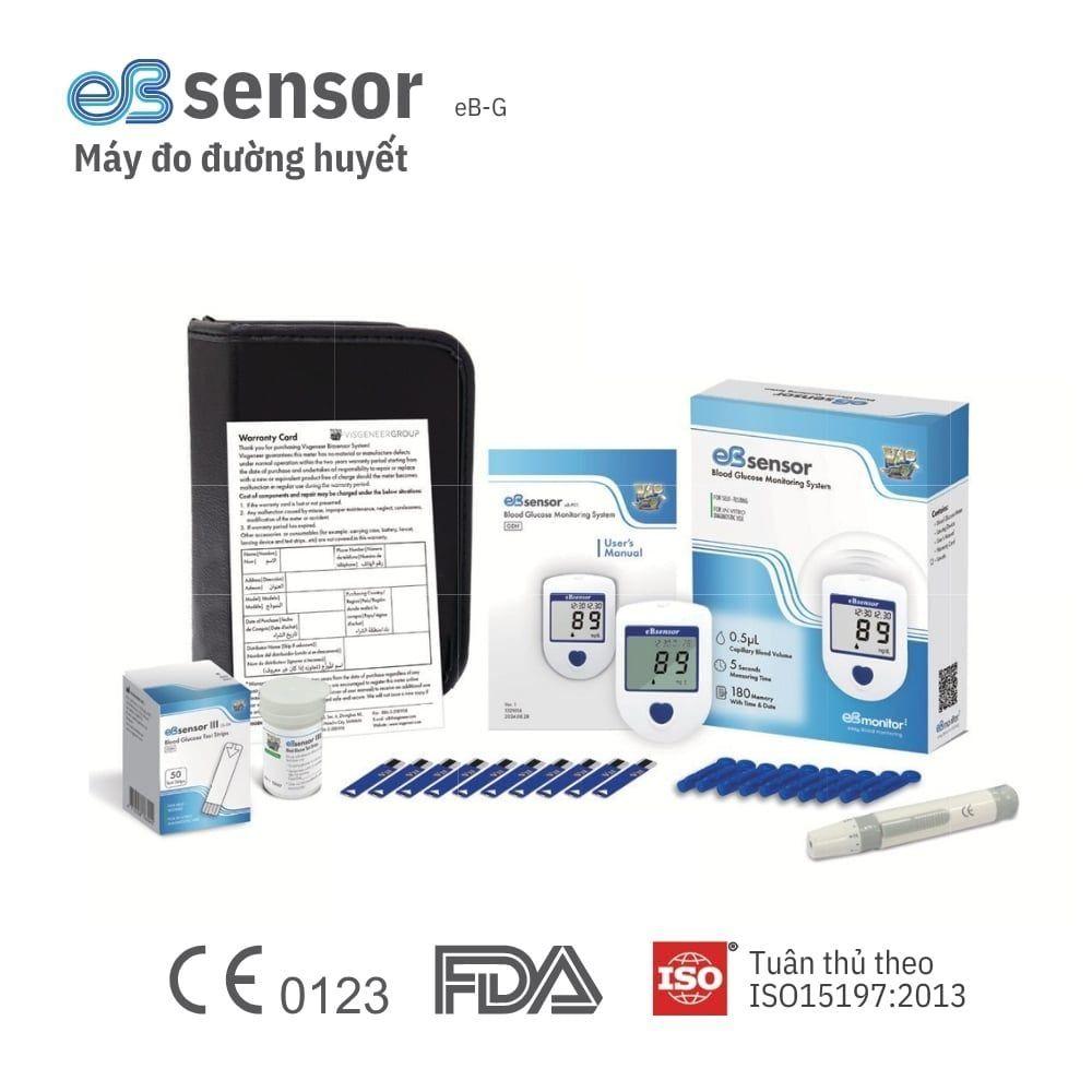 Máy đo đường huyết eBSensor – đơn giản, dễ dùng, tiết kiệm hơn cho người tiểu đường